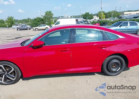 2019 Honda Accord Sport from USA, damaged, VIN 1HGCV1F38KA152158